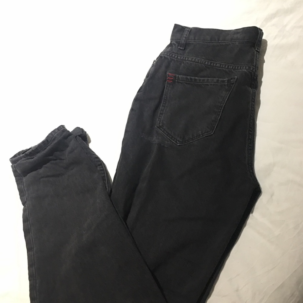 BDG high waisted distressed mom jeans
